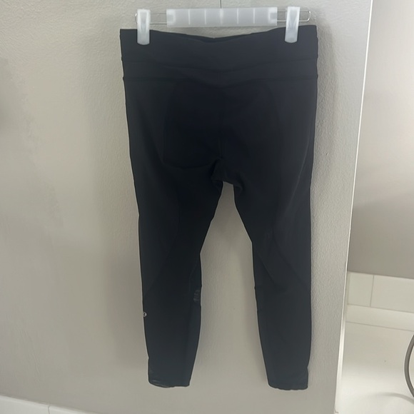 Lululemon inspire tight II black mesh legging size 6 - Picture 6 of 8